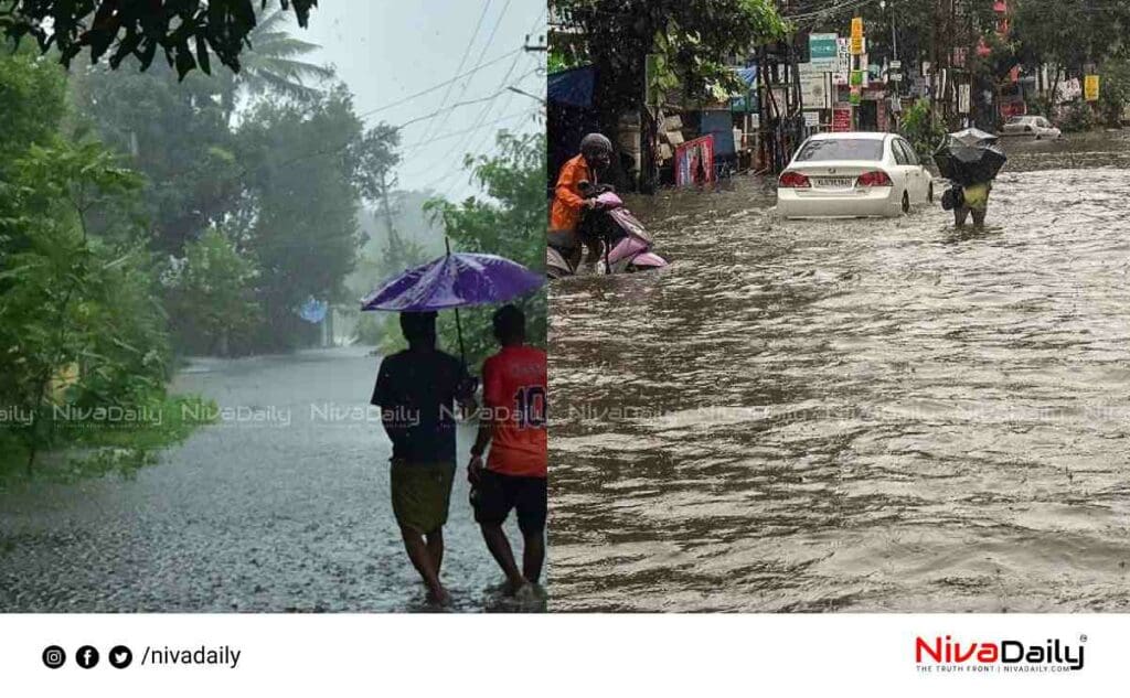 സംസ്ഥാനത്ത് പലയിടങ്ങളിലായി മഴക്കെടുതി 