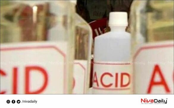 Acid attack idukki