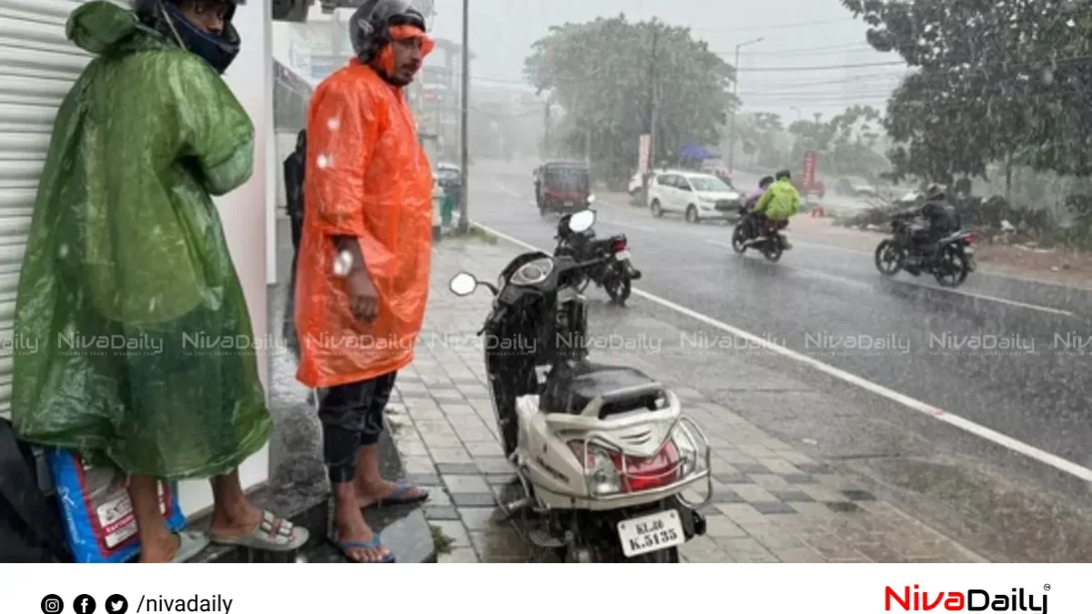 കേരളത്തിൽ അതിശക്തമായ മഴ തുടരും; എല്ലാ ജില്ലകളിലും മുന്നറിയിപ്പ്