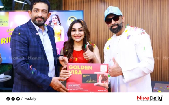 Rimi Tomy UAE Golden Visa