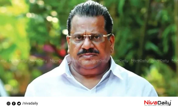 E.P. Jayarajan LDF Convener resignation