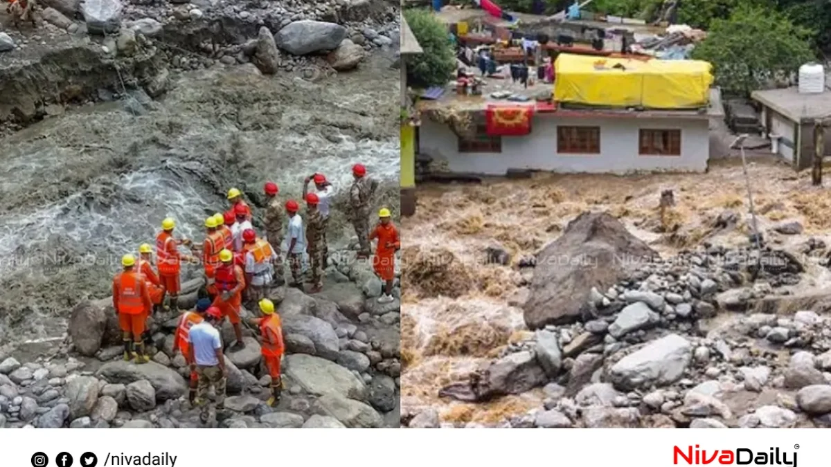 ഉത്തരാഖണ്ഡിലും ഹിമാചലിലും മേഘവിസ്ഫോടനം: രക്ഷാപ്രവർത്തനങ്ങൾ തുടരുന്നു