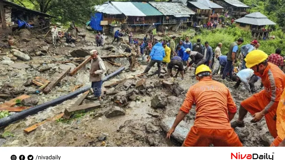 ഹിമാചലിലും ഉത്തരാഖണ്ഡിലും പ്രളയക്കെടുതി: രക്ഷാപ്രവർത്തനം ഊർജിതം, മരണസംഖ്യ ഉയരുന്നു