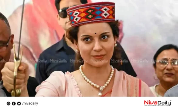 BJP Kangana Ranaut farmers protest