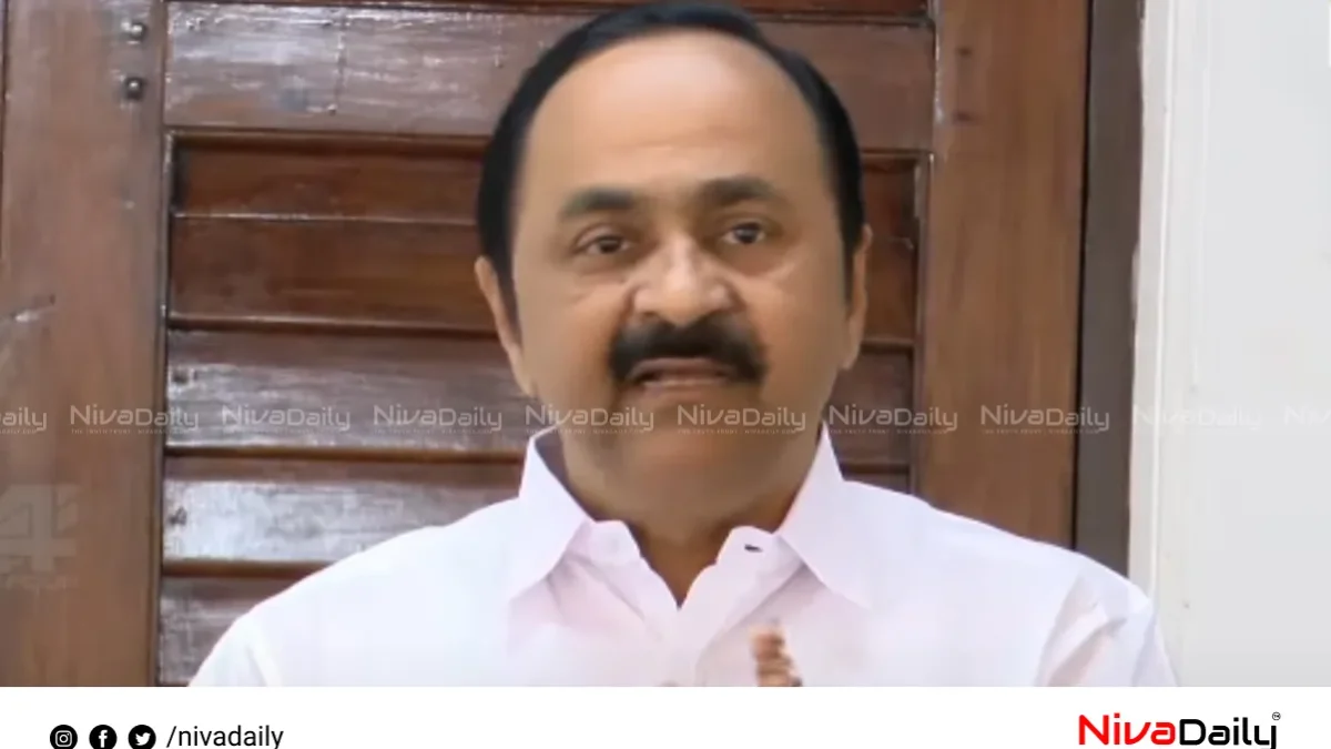 മുകേഷിന്റെ രാജി: തീരുമാനം സിപിഐഎമ്മിന്റേതെന്ന് വി.ഡി. സതീശൻ