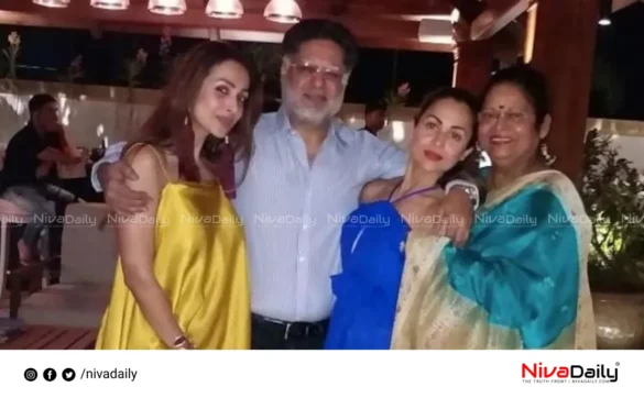 Malaika Arora father death