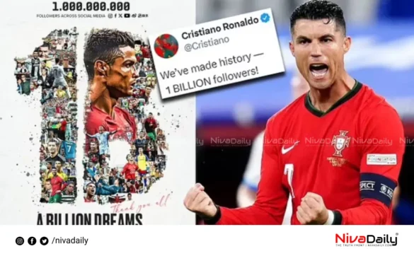 Cristiano Ronaldo 1 billion followers