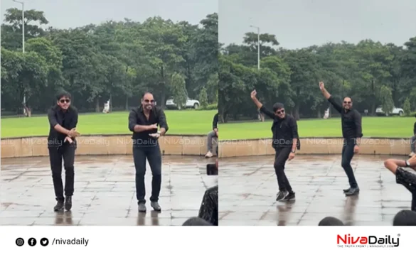 Teacher dancing with students viral video