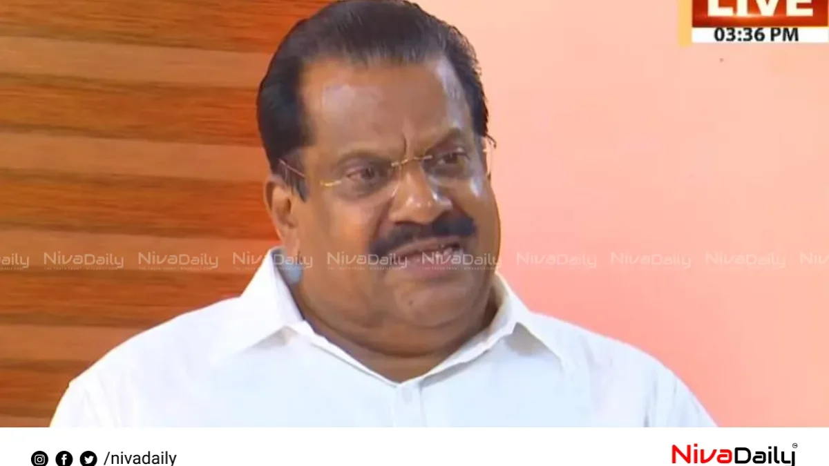 ചടയന്‍ ഗോവിന്ദന്‍ അനുസ്മരണം: ഇ പി ജയരാജന്‍ പങ്കെടുത്തില്ല, ആരോഗ്യപ്രശ്നം കാരണമെന്ന് വിശദീകരണം