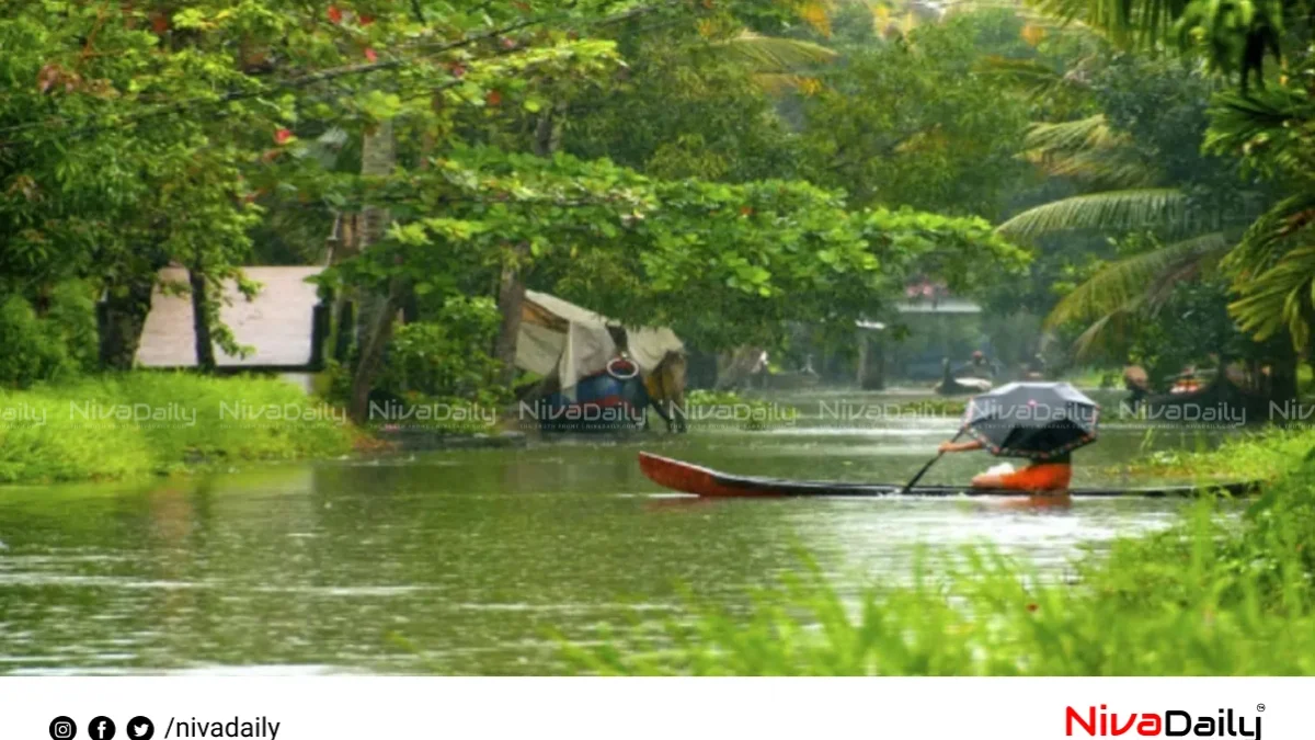 കേരളത്തിൽ ശക്തമായ മഴയ്ക്ക് സാധ്യത; ഒൻപത് ജില്ലകളിൽ യെല്ലോ അലേർട്ട്