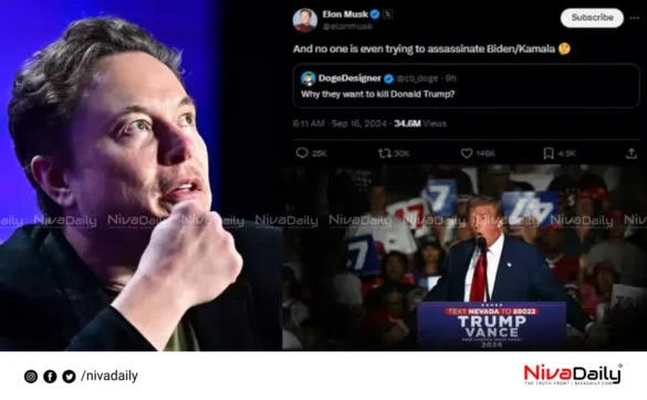 Trump assassination attempt Elon Musk comment