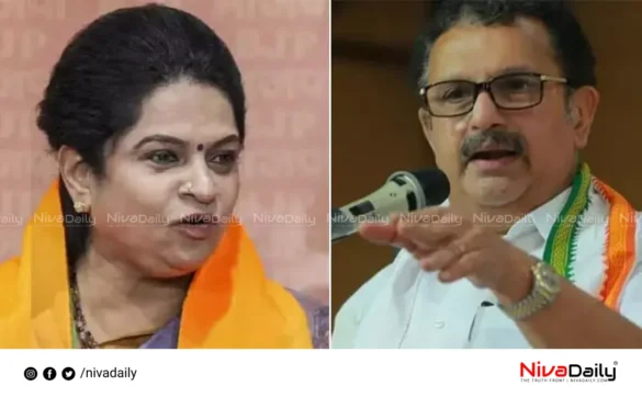 Padmaja Venugopal K Muraleedharan Thrissur election