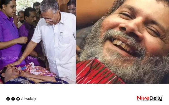 Pinarayi Vijayan tribute Pushpan