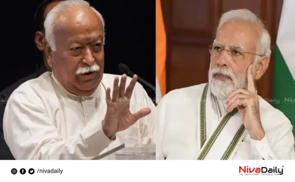 RSS chief criticizes Modi