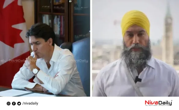 Jagmeet Singh withdraws support Trudeau government