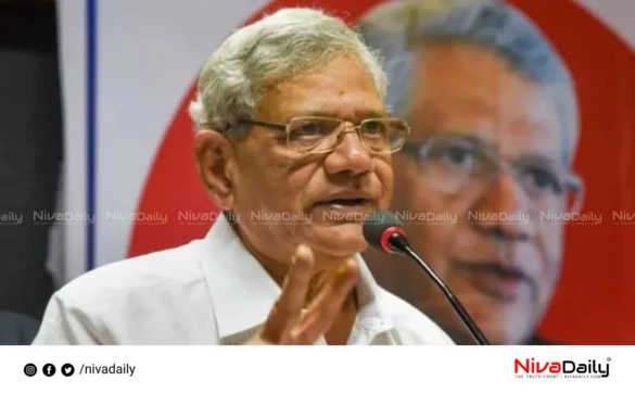 Sitaram Yechury health condition