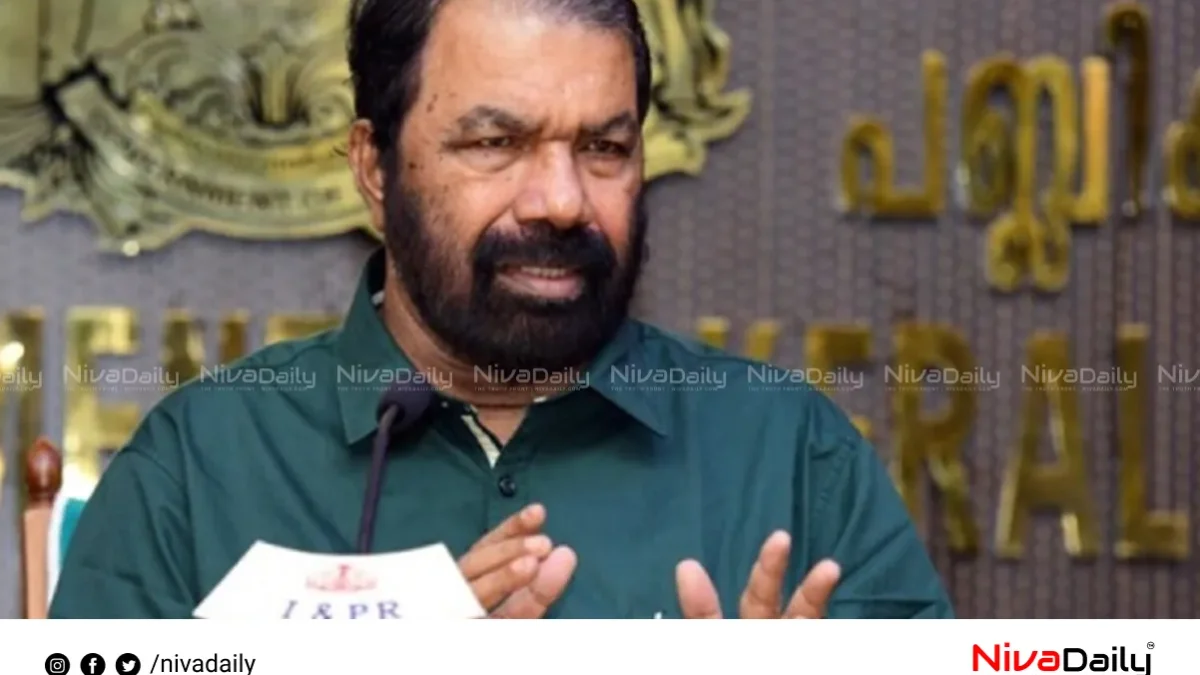 തിരുവനന്തപുരത്തെ കുടിവെള്ള പ്രതിസന്ധി: നാളെ രാവിലെയോടെ പരിഹാരമെന്ന് മന്ത്രി