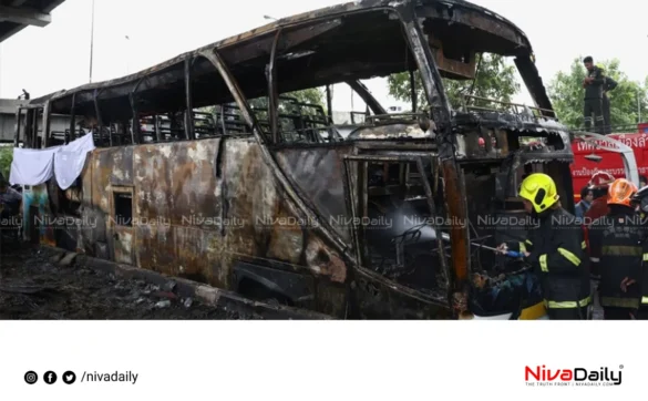 Thailand school bus accident